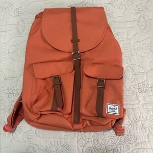 NWT Herschel Dawson Backpack Apricot Orange 20.5L Small Flaw